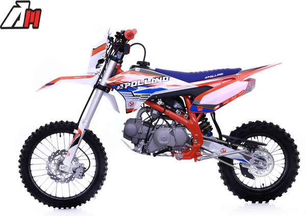 Изображение товара Мотоцикл Apollino AMX-F 125 17/14 (оранжевый)