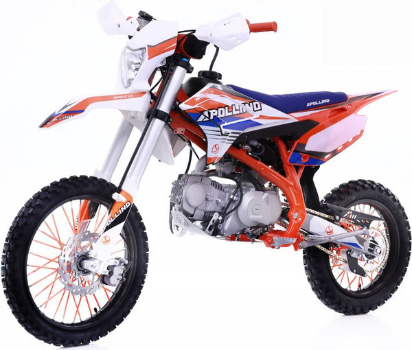 Изображение товара Мотоцикл Apollino AMX-F 125 17/14 (оранжевый)