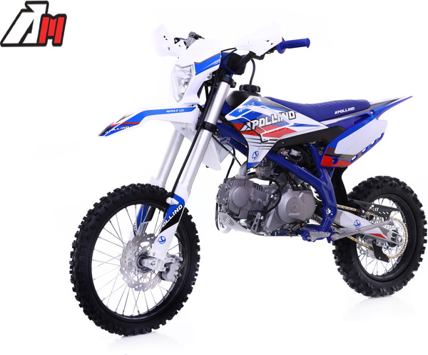 Изображение товара Мотоцикл Apollino AMX-F 125 17/14 (синий)