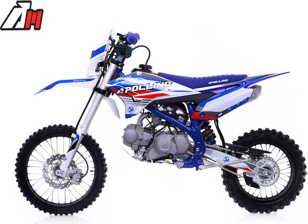 Изображение товара Мотоцикл Apollino AMX-F 125 17/14 (синий)