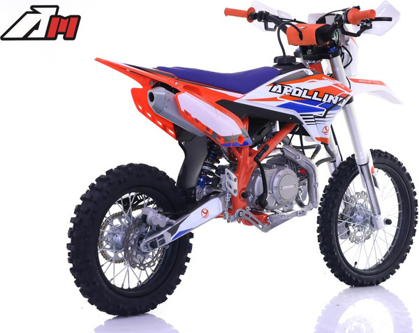 Изображение товара Мотоцикл Apollino AMX-F 140 17/14 (оранжевый)