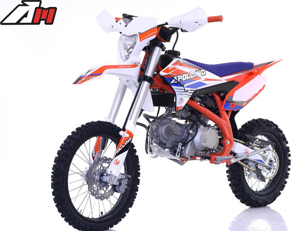 Изображение товара Мотоцикл Apollino AMX-F 140 17/14 (оранжевый)