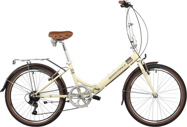 Изображение товара Велосипед Novatrack Aurora 24 / 24FAURORA6S.BG4 (бежевый, разобранный, в коробке)