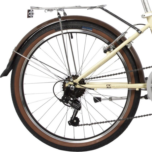 Изображение товара Велосипед Novatrack Aurora 24 / 24FAURORA6S.BG4 (бежевый, разобранный, в коробке)
