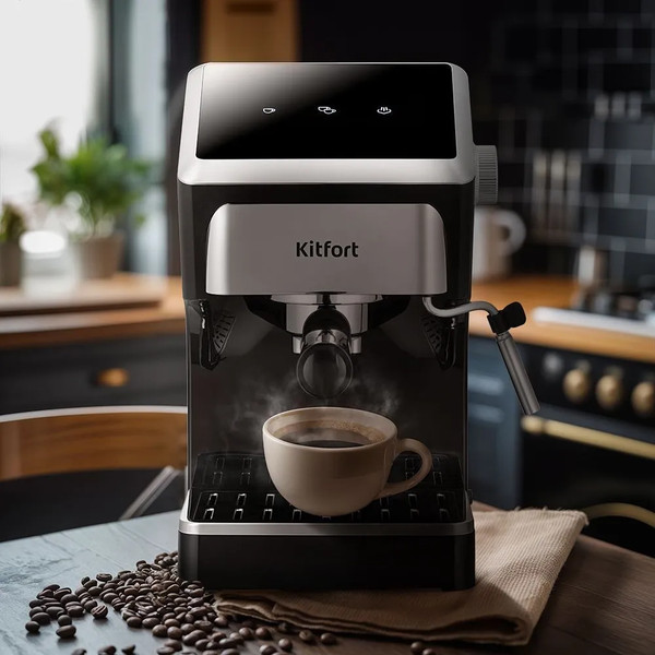 Изображение товара Кофеварка эспрессо Kitfort КТ-7647