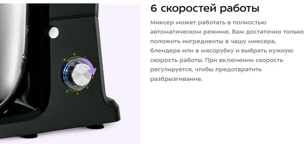 Изображение товара Кухонный комбайн Kitfort КТ-4427