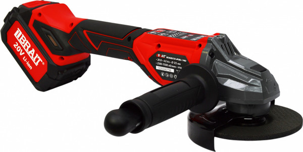 Изображение товара Угловая шлифовальная машина Brait BCAG20/125-4PUBL-1 Pro / 21.01.267.101