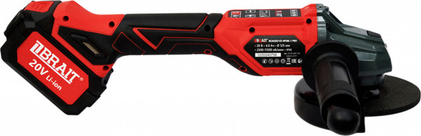 Изображение товара Угловая шлифовальная машина Brait BCAG20/125-4PUBL-1 Pro / 21.01.267.101