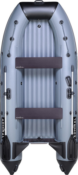 Изображение товара Надувная лодка Адмирал 320С НДНД (серый/черный)