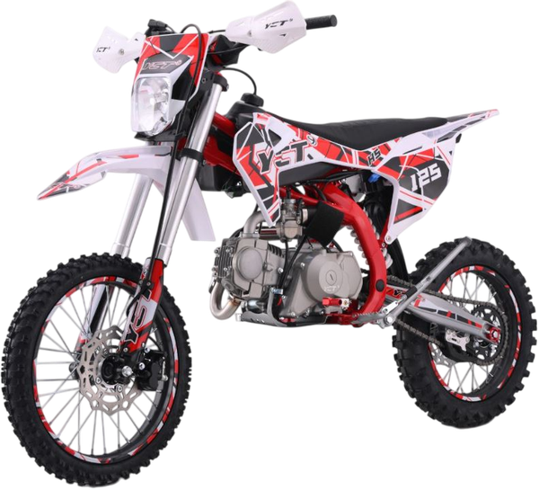 Изображение товара Мотоцикл Yacota Н5 125 17/14 (белый/красный)