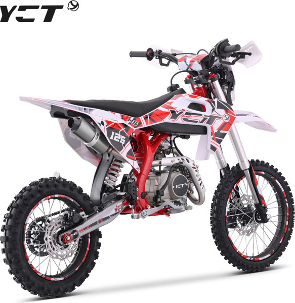 Изображение товара Мотоцикл Yacota Н5 125 17/14 (белый/красный)