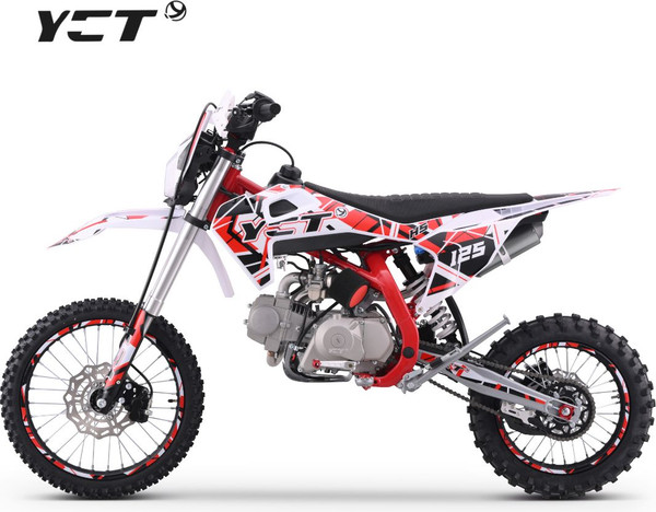 Изображение товара Мотоцикл Yacota Н5 125 17/14 (белый/красный)