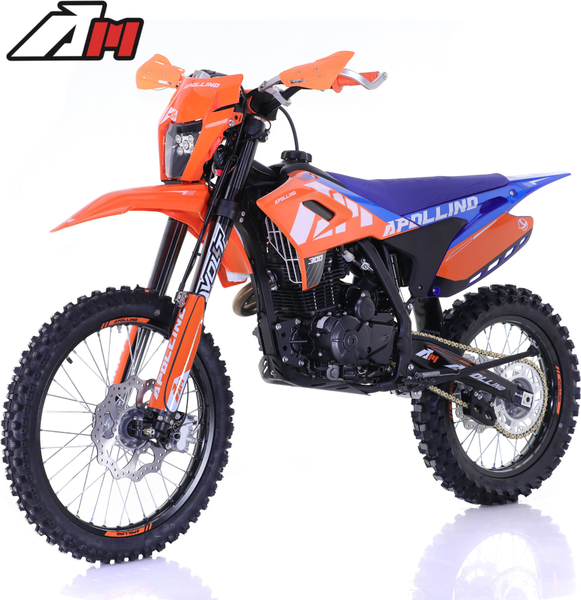 Изображение товара Мотоцикл Apollino Enduro AM 300 21/18 (оранжевый/синий)