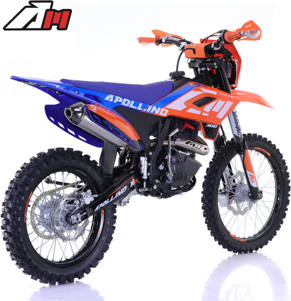 Изображение товара Мотоцикл Apollino Enduro AM 300 21/18 (оранжевый/синий)