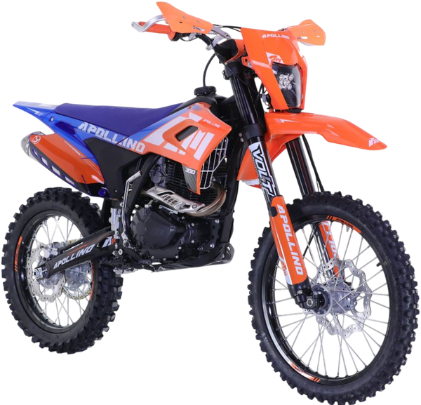 Изображение товара Мотоцикл Apollino Enduro AM 300 21/18 (оранжевый/синий)