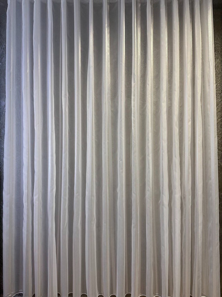 Изображение товара Гардина Ника Зварико 2-2250 500x250 (белый/золотой)