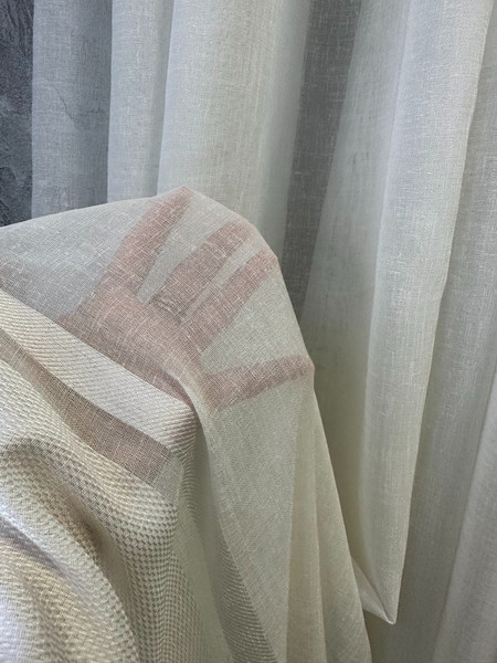 Изображение товара Гардина Ника Зварико 444250 500x250 (кремовый)