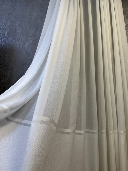 Изображение товара Гардина Ника Зварико 444250 500x250 (кремовый)