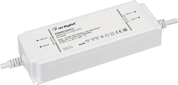 Блок питания для светильника Arlight ARPJ-SP-214700-PFC 150W 107-214V 0.7A / 039720 — фото 6