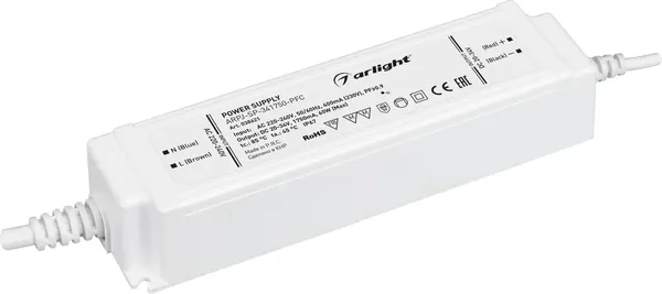 Блок питания для светильника Arlight ARPJ-SP-341750-PFC 60W 20-34V 1.75A / 038621 — фото 6