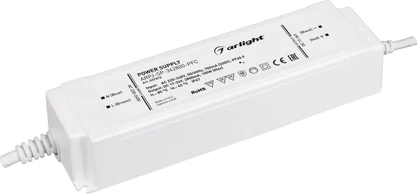 Блок питания для светильника Arlight ARPJ-SP-342800-PFC 100W 17-34V 2.8A / 037272 — фото 6