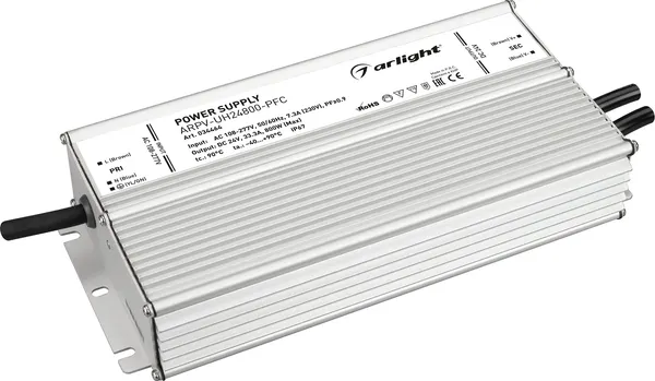 Блок питания для светильника Arlight ARPV-UH24800-PFC 24V 33.3A 800W / 034464 — фото 6