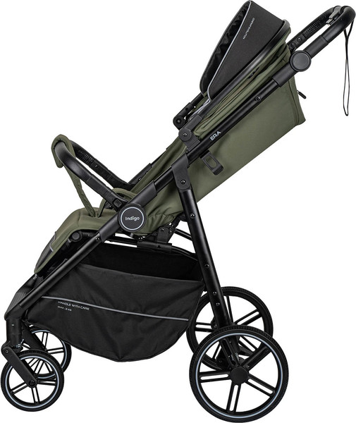 Изображение товара Детская прогулочная коляска INDIGO Era (оливковый)