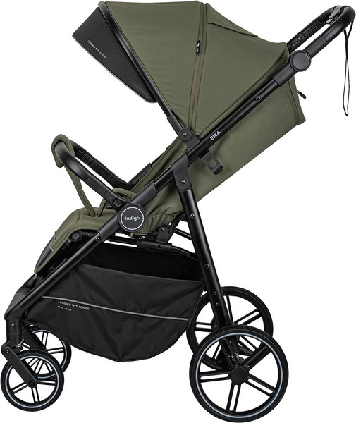 Изображение товара Детская прогулочная коляска INDIGO Era (оливковый)