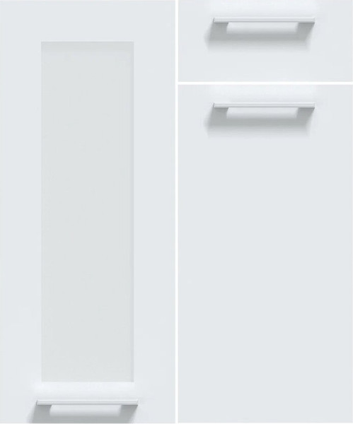 Изображение товара Кухонный гарнитур Интерлиния Мила Gloss 3.5-ПМ1-2 (керамика/грей/кастилло темный)