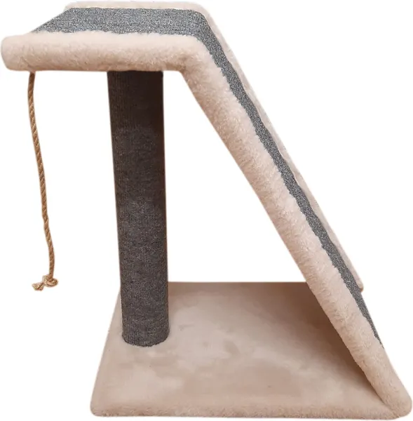 Изображение товара Лежанка-когтеточка Cat House Трап Лайт 0.50 (ковролин бежевый)