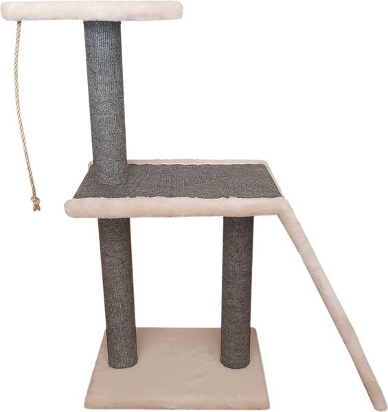 Изображение товара Комплекс для кошек Cat House Молния Лайт 0.83 (ковролин бежевый)