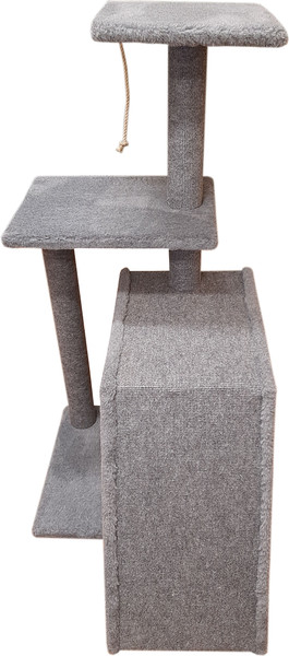 Изображение товара Комплекс для кошек Cat House Гром Лайт 1.03 (ковролин серый)