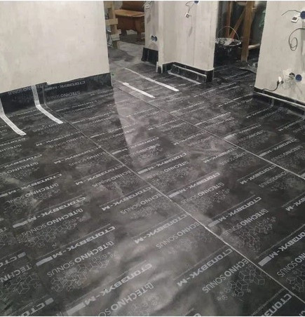 Изображение товара Шумоизоляция Techno Sonus Звукоизол Флор 10м2 4.5x1000x10000мм