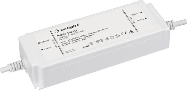 Блок питания для светильника Arlight ARPJ-SP-423500-PFC 150W 21-42V 3.5A / 037273 — фото 6