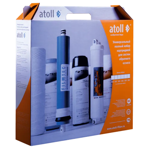 Изображение товара Комплект картриджей для фильтра Atoll №106m STDA