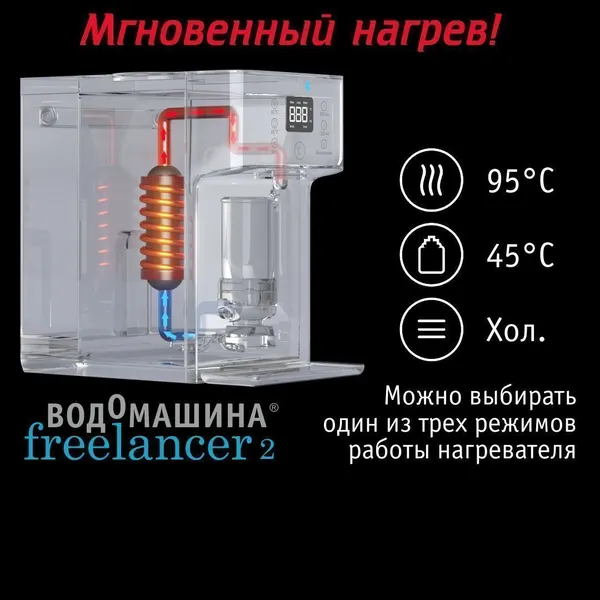 Изображение товара Термопот Atoll Freelancer 2 Marengo (осмос+нагрев)