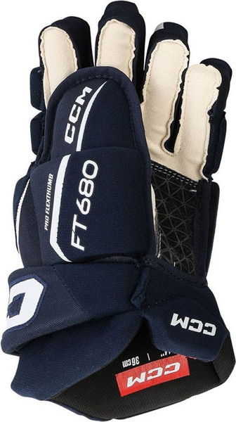 Изображение товара Перчатки хоккейные CCM Jetspeed 680 JR NVWH (р.11)