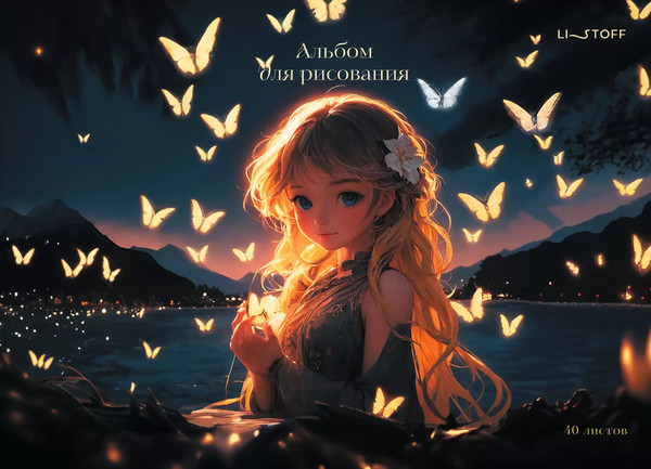 Изображение товара Альбом для рисования Listoff Сновидения / АСБ402646