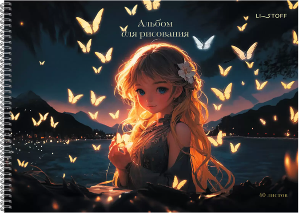 Изображение товара Альбом для рисования Listoff Сновидения / АСБ402646