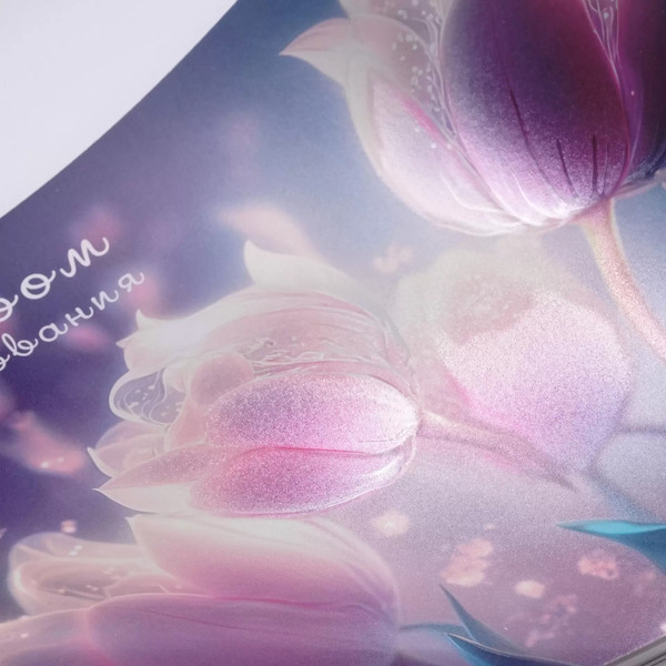 Изображение товара Альбом для рисования Listoff Фантастические цветы / АСГ2Л402631