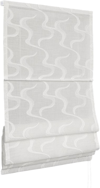 Изображение товара Римская штора Delfa Мини Linart СШД-01М 556/001 (62x160, белый)