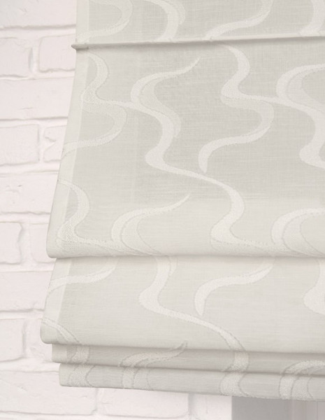 Изображение товара Римская штора Delfa Мини Linart СШД-01М 556/001 (62x160, белый)