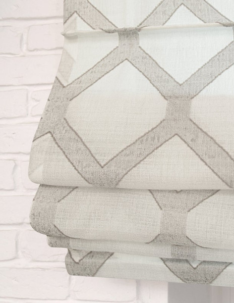 Изображение товара Римская штора Delfa Мини Fantazi Vual 196 СШД-01М 557/004 (48x160, серый)