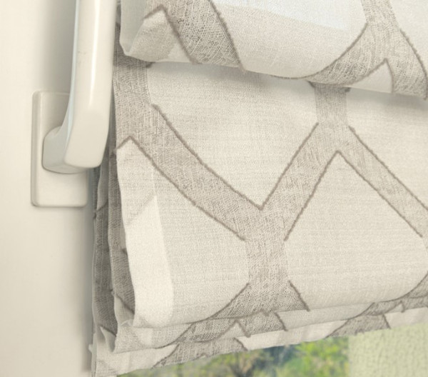 Изображение товара Римская штора Delfa Мини Fantazi Vual 196 СШД-01М 557/004 (48x160, серый)