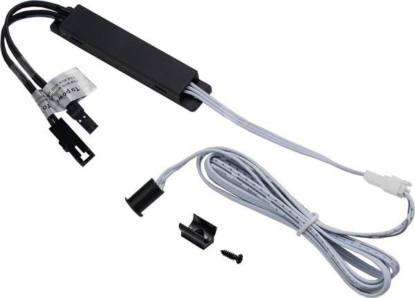 Изображение товара Датчик движения AKS бесконтактный на преграду накладной/врезной (60W/100W, черный)