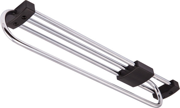 Изображение товара Вешалка выдвижная GRIDLI L-450/480 усиленная овальная (хром/черный)