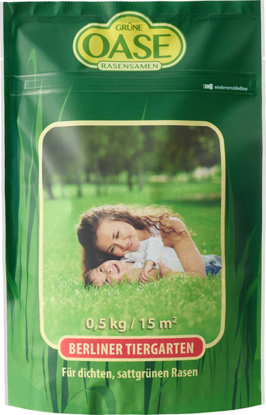 Изображение товара Семена газонной травы Grune Oase Berliner Tiergarten (0.5кг)