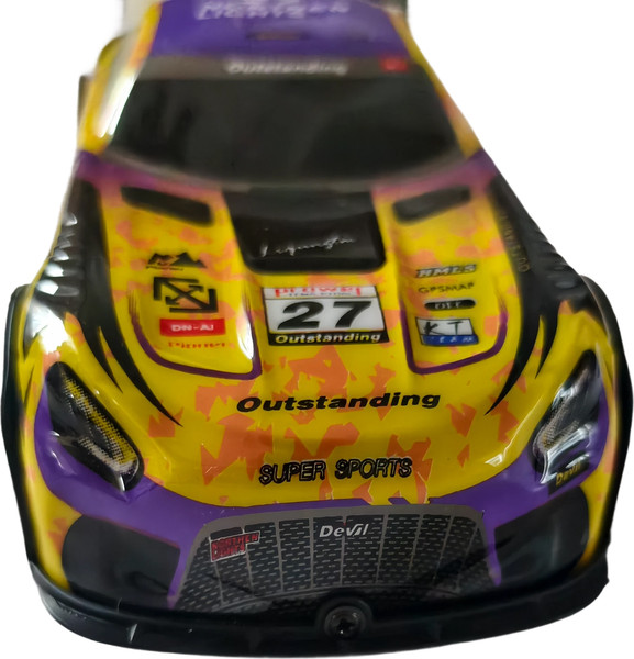 Изображение товара Игрушка на пульте управления Labalu PVC освещенный RC гоночный 4-канальный (фиолетовый)