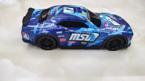 Изображение товара Игрушка на пульте управления Labalu PVC освещенный RC гоночный 4-канальный (синий)