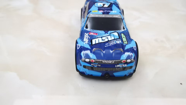 Изображение товара Игрушка на пульте управления Labalu PVC освещенный RC гоночный 4-канальный (синий)